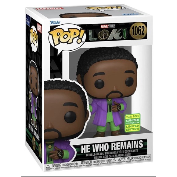 Funko Pop! Marvel Loki - He Who Remains #1062 2022 Summer Convention IN HAND - Picture 3 of 4